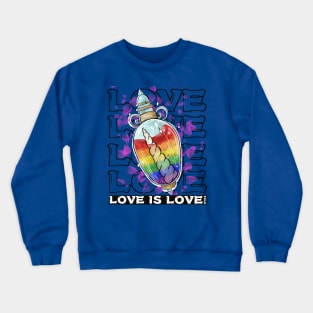 Orgullo Gay - El amor es amor Crewneck Sweatshirt